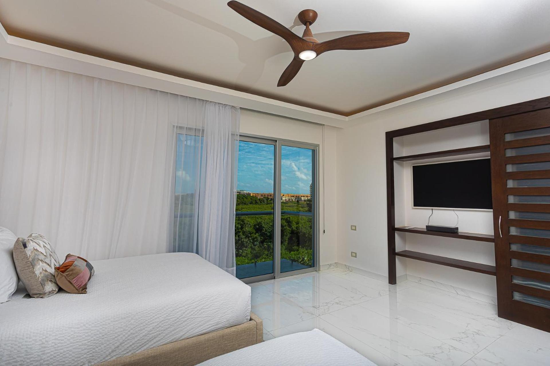 Casa Diva Stunning Ph Ocean View 2 Bedroom & Office At Mareazul Apts * Playa del Carmen
