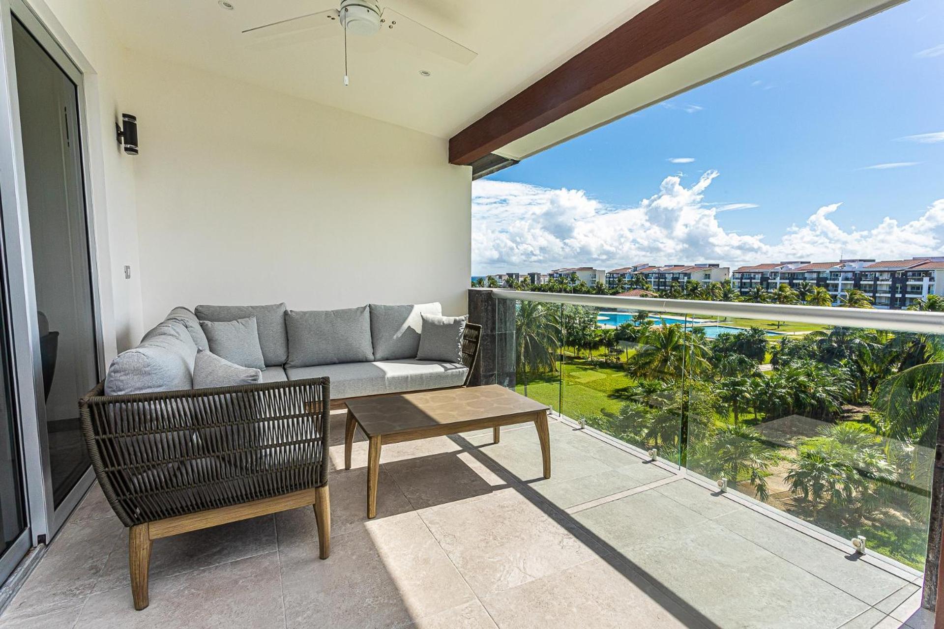Casa Diva Stunning Ph Ocean View 2 Bedroom & Office At Mareazul Apts Playa del Carmen